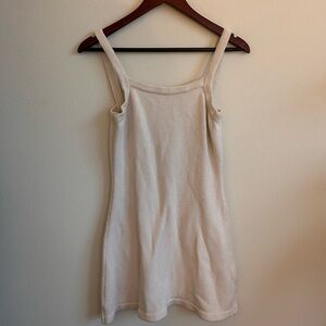 Sabo Skirt mini cream knit dress